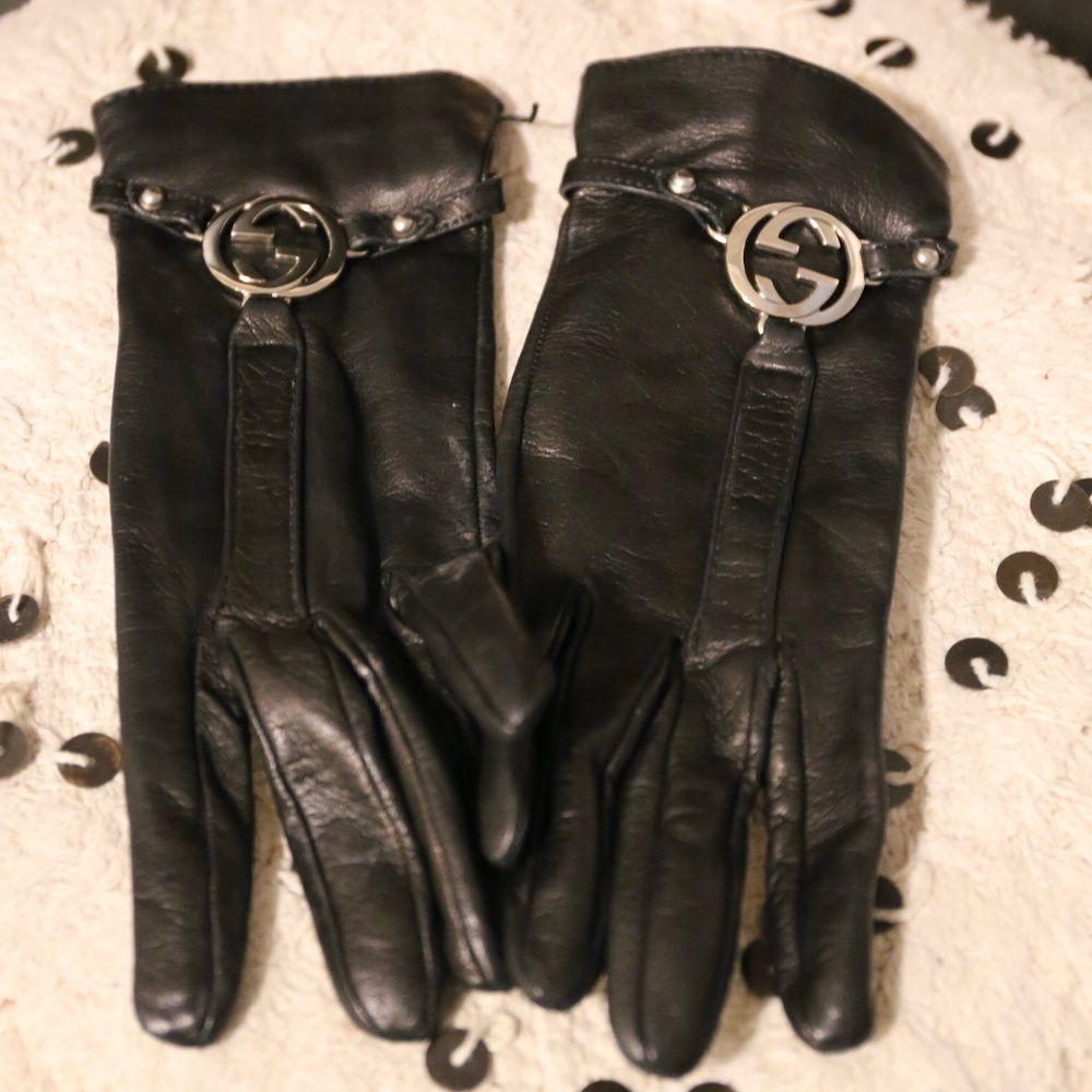 Gucci Leather Gloves